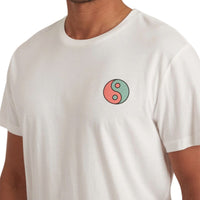Marine Layer :: Signature Crew Graphic Tee - Natural