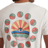 Marine Layer :: Signature Crew Graphic Tee - Natural