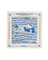 National Parks of The USA Checklist Bandana | Parks Project | National Park Bandana