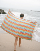 Cosmic Rainbow Towel (Organic) by BATHING CULTURE