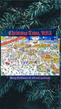 CHRISTMAS TOWN USA City Map Art Poster Puzzle (18" x 24") - 500 piece