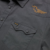 Crosscut Deluxe Shortsleeve Shirt :: Pictograph : Black Chambray