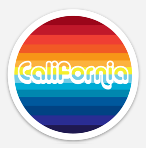 California Horizon - Sticker
