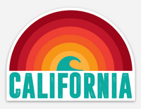 California Sun - Sticker