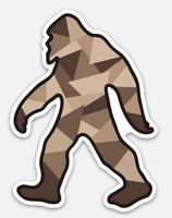 Camo Bigfoot - Sticker