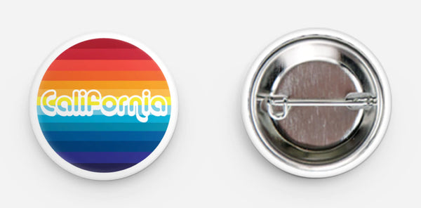 California Horizon - Pin Button (1.25")
