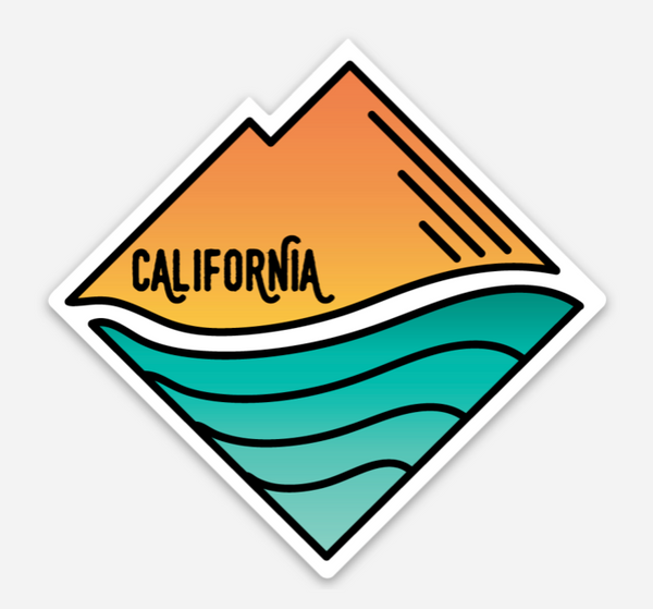 TREE CITY STICKER :: California Flow - Sticker