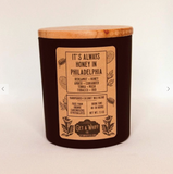 Tobacco & Honey Wood Wick Candle | Honey In Philadelphia || 7.3 oz