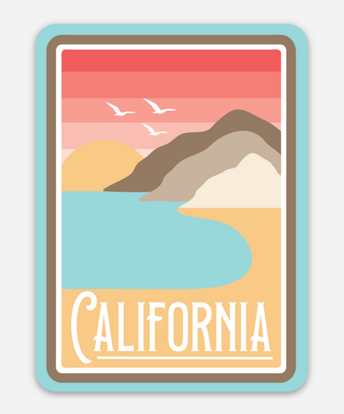 California Beaches - Sticker