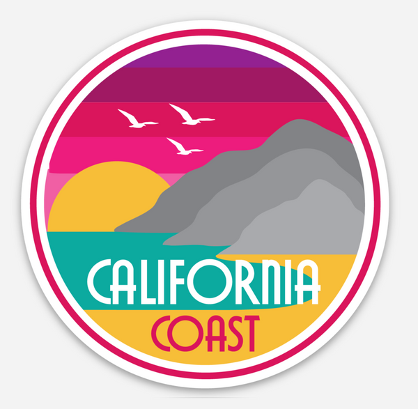 California Coast - Sticker