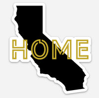 "HOME" California - Sticker