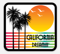 California Dreamin' - Sticker