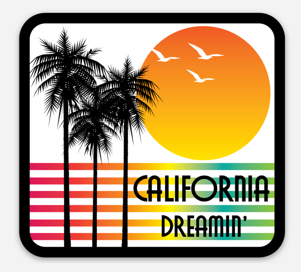 California Dreamin' - Sticker