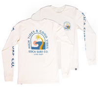 High Tides & Good Vibes/Sublime Long Sleeve Tee - Natural