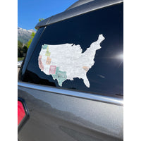 USA RV Sticker by Waypoint Wanders