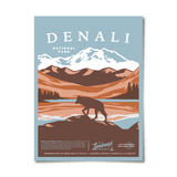 Denali National Park - 12x16 Poster
