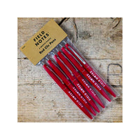 FIELD NOTES CLIC PENS - 6-PACK