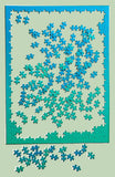 Gradient 500 Piece Puzzle Collection - Blue/Green