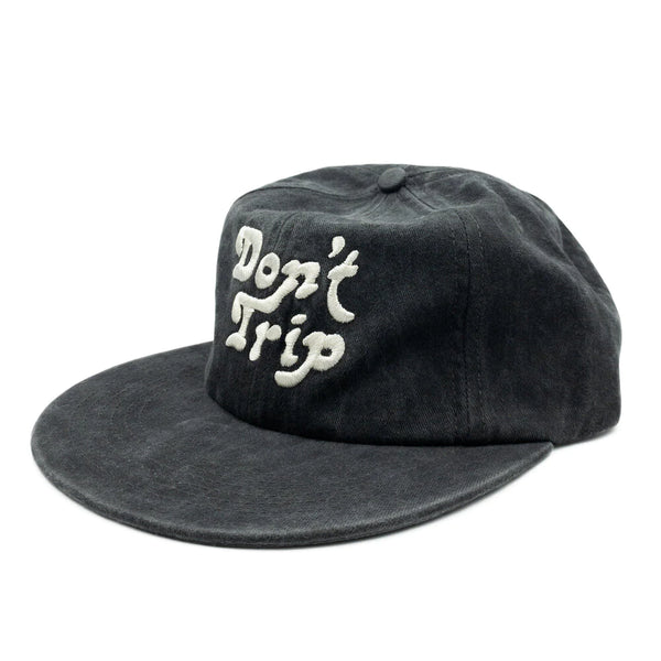 DON'T TRIP WASHED HAT - Vintage Black