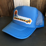 Hermosa Beach GOLDEN HOUR Trucker Hat - Col. Blue