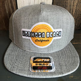 Hermosa Beach HIGH HEAT 5-Panel Mid Profile Snapback Hat - Grey