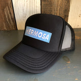 Hermosa Beach SUPREME HERMOSA Trucker Hat (centered patch) - Black