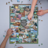 Protect Our National Parks - Collage 1000 Piece Puzzle