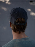 Whale Patch Corduroy Hat - Charcoal