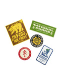 Parks Project Logo - Individual 3" diameter Sticker