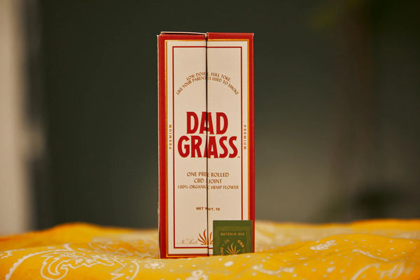Dad Grass Pre Rolled Hemp CBD Classic Joints - 2 Pack