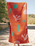 Napes Towel - Dark Orange